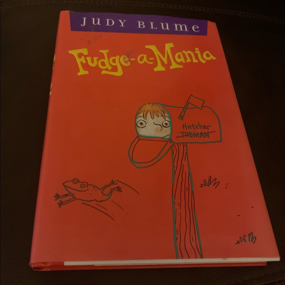 fudge-o-mania by judy blume hardcover chapterbook